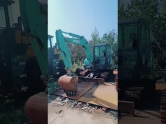 5950kg 사용 된 발굴기 Kobelco60 42.4kw 등급 전력