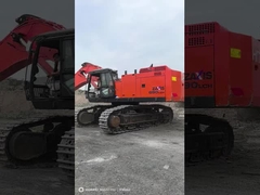 사용한 굴삭기