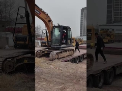 사용한 굴삭기