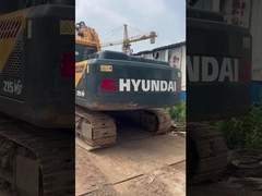 사용한 굴삭기