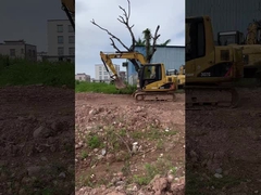 사용한 굴삭기