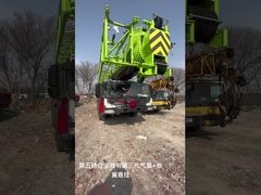 ZOOMLION 중고용 붐 트럭 ZTC1100V7531 110 톤 용량의 강력한