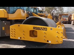 SDLG RS8220 사용 된 도로 롤러 회전 반지름 6600mm 수압 시스템