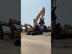 사용한 굴삭기